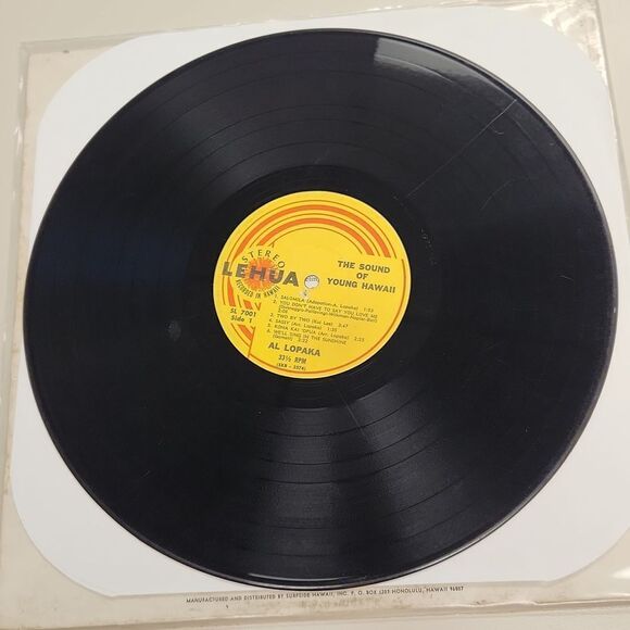 Al Lopaka The Sound of Young Hawaii Vinyl Record Album Vintage - Picture 4 of 6